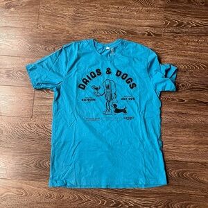 Daiquiris & Hot Dogs Blue Shirt